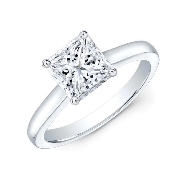 Solitaire Diamond Engagement Ring